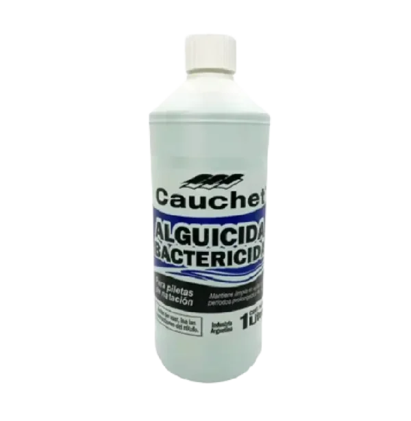 ALGUICIDA - BACTERICIDA x 1 lt - PILETA de NATACION CAUCHET